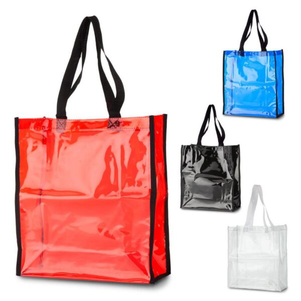 Bolsa Plástica en PVC transparente Ruffus