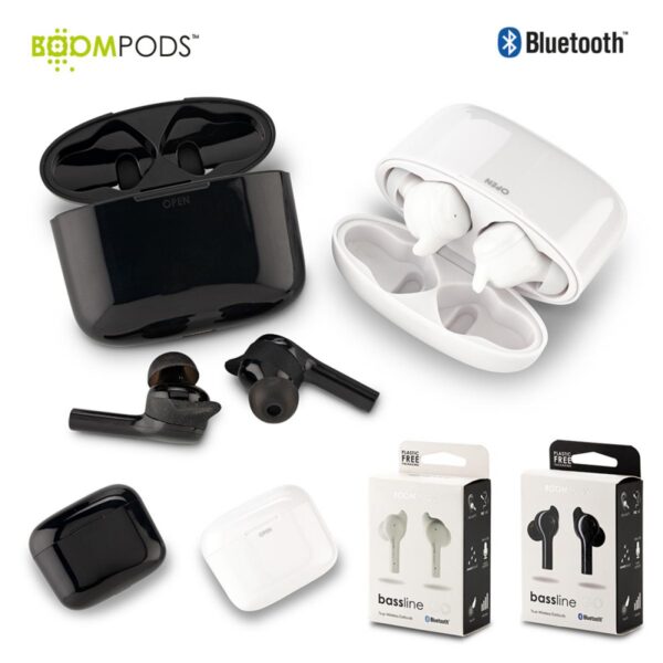 Audifonos Bluetooth Bassline go Boompods