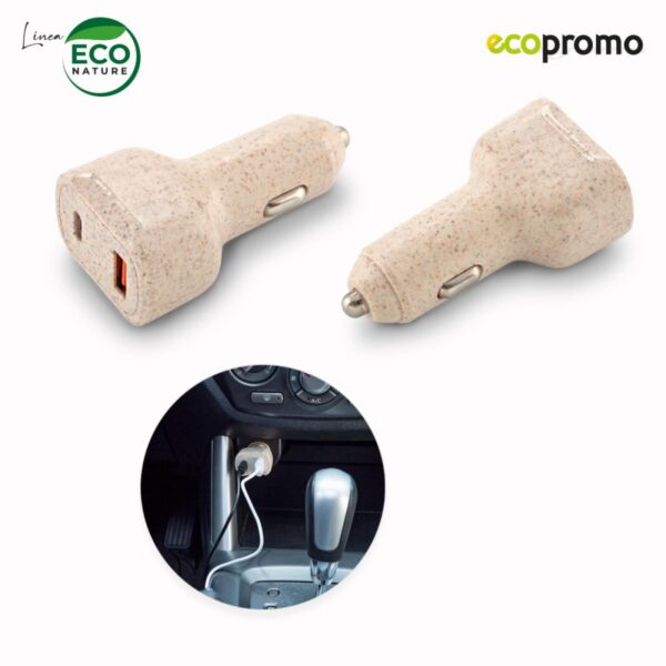 Cargador Para Carro eco Fibra de Trigo