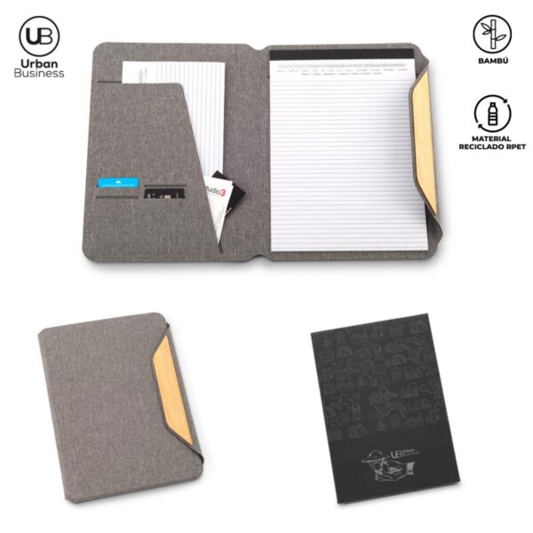 Carpeta Folder Rpet Bamboo Urban Business