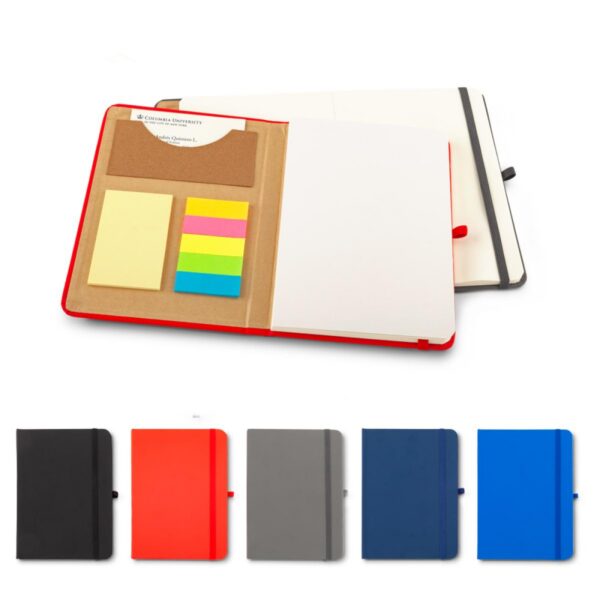 Libreta Poliuretano Fenella Hojas Sin Rayas