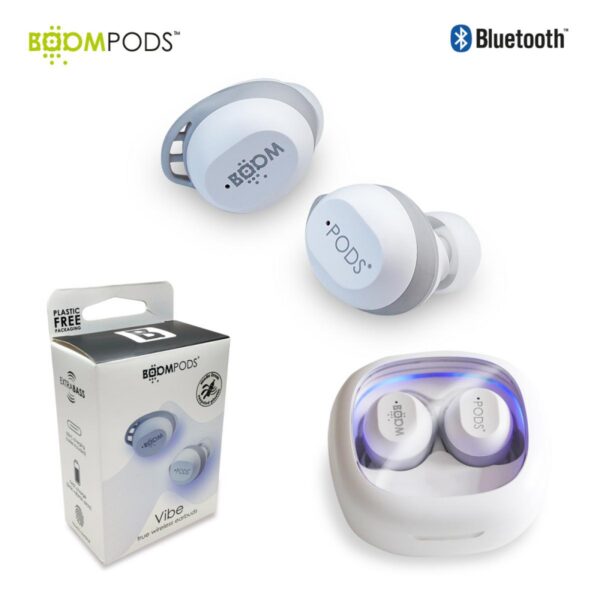 Audifonos Plasticos Bluetooth Vibe Boompods