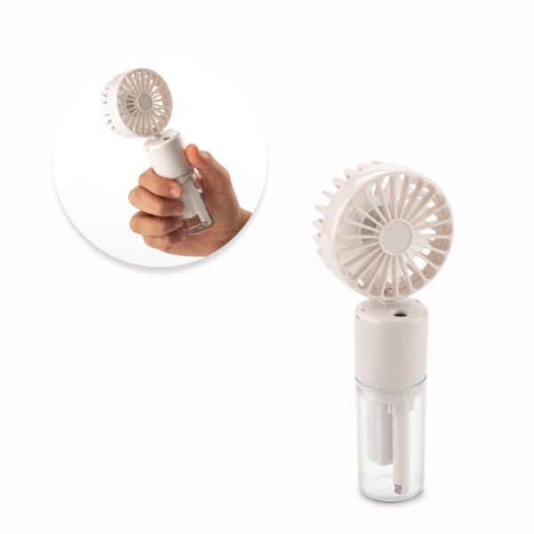 Mini Ventilador Plastico con Rociador Spray