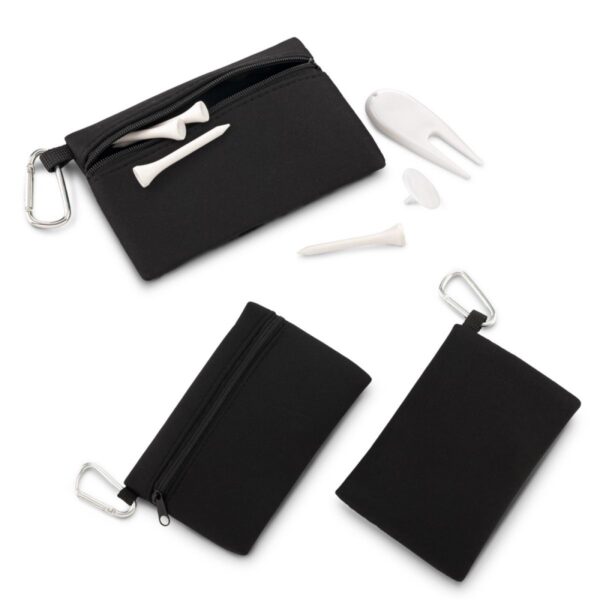 Set de Golf Tees Carabinero Bolsa en Poliester