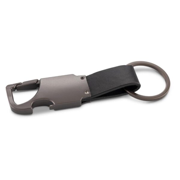 Llavero Metálico con PVC Carabinero y Destapador