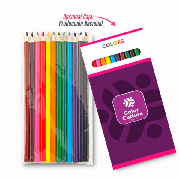 Set de 12 Colores en Bolsa Mina 2,8mm