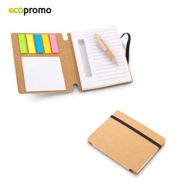 Libreta Carton Reciclado Pollux eco 70 Hojas Blanca Raya