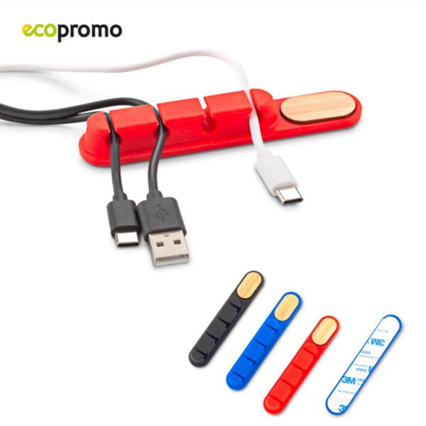 Organizador de Cables en Silicona Flex