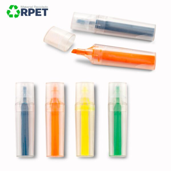 Resaltador Plastico RPET Raff Rpet ii Tinta con Tapa