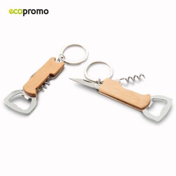 Destapador Con Navaja Eco Bambu Descorchador