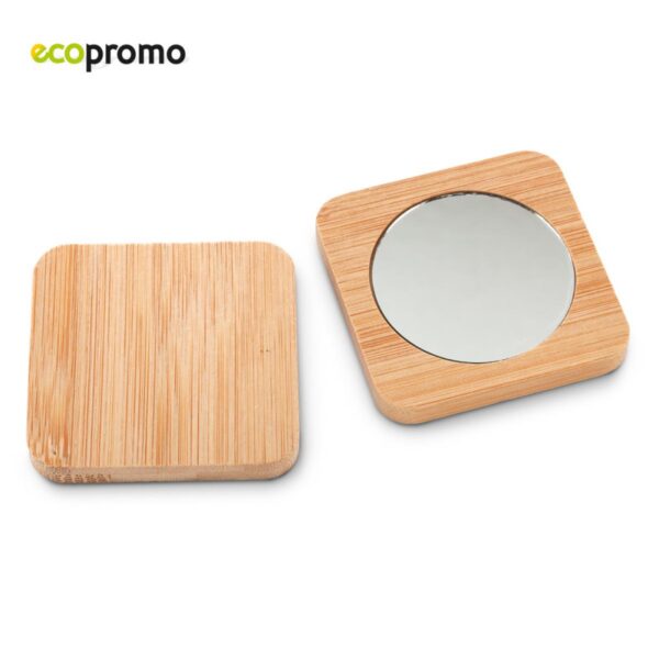 Espejo Bambu Natural Randy eco Cuadrado