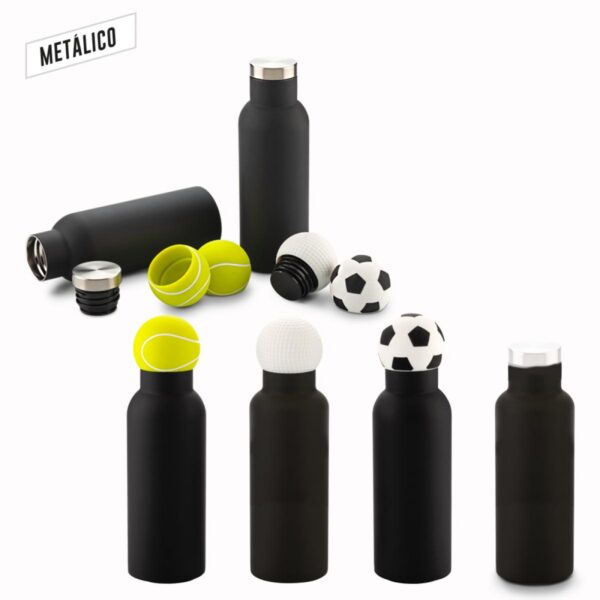 Botilito Metalico Sporty Cover 500ml