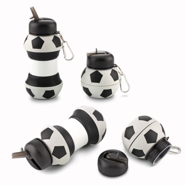 Botella Botilito en Silicona Soccer 550ml