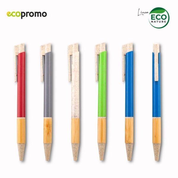 Esfero Boligrafo Summit Eco Bamboo Push