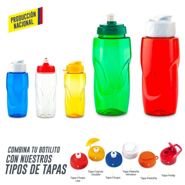 Botella Botilito Pet Leroy 850ml Libre de BPA