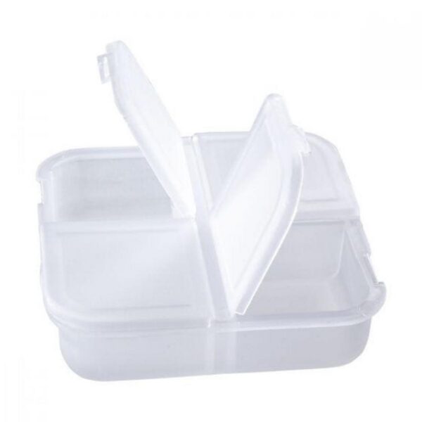 Pastillero Plastico Sao de 4 Compartimientos