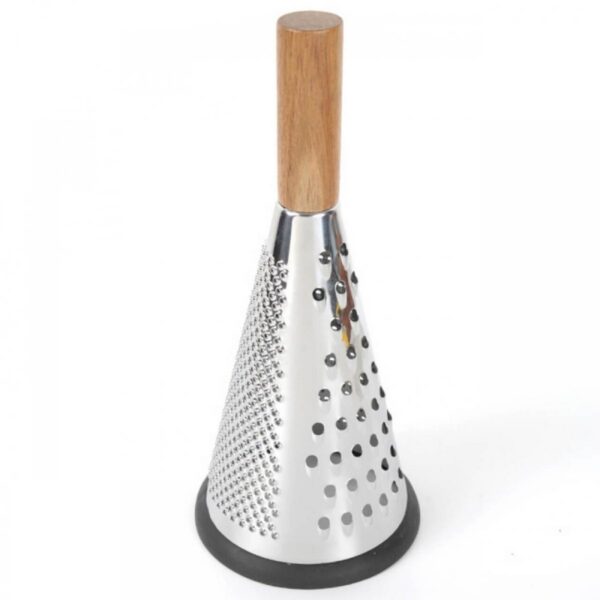 Rallador Conico Mango Madera Antideslizante