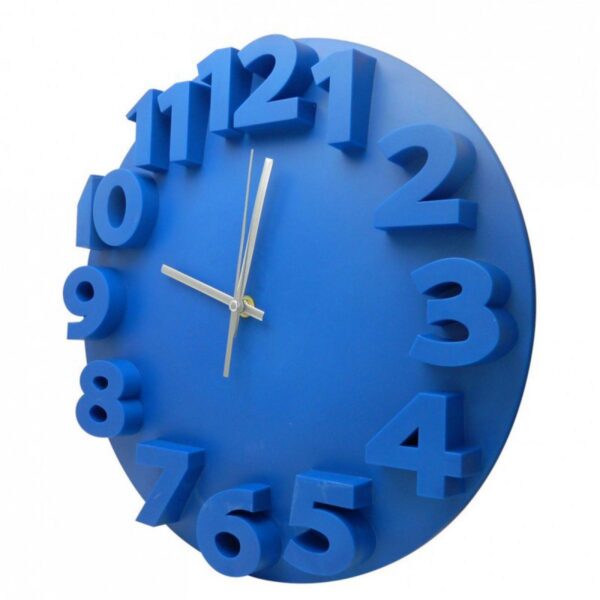 Reloj Alto Relieve Elaborado en Plastico
