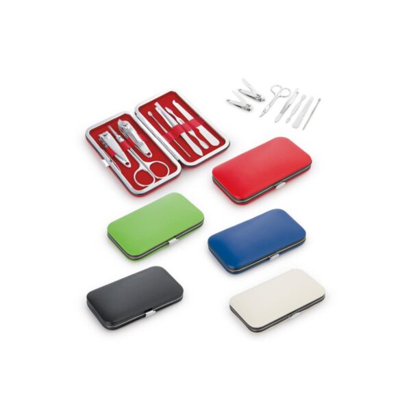Set Estuche Manicure Pull 7 Acccesorios Cierre a Presion