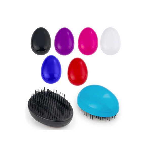Cepillo Oval Para el Cabello Diseño de Huevo