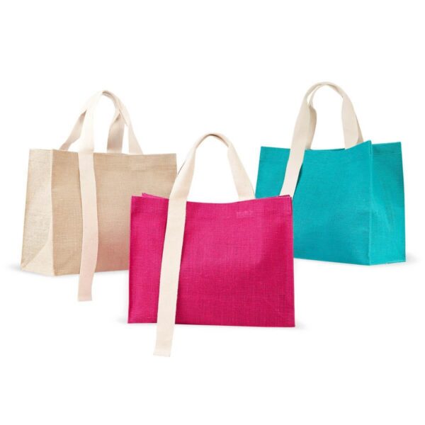 Bolsa Sabbia Yute Interior Plastificado.