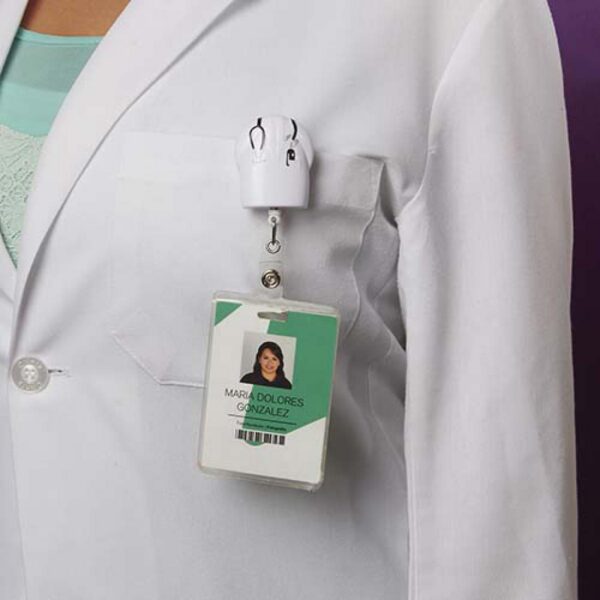 Porta Identificador de Carnet Doctor Cordon de 80 Cm