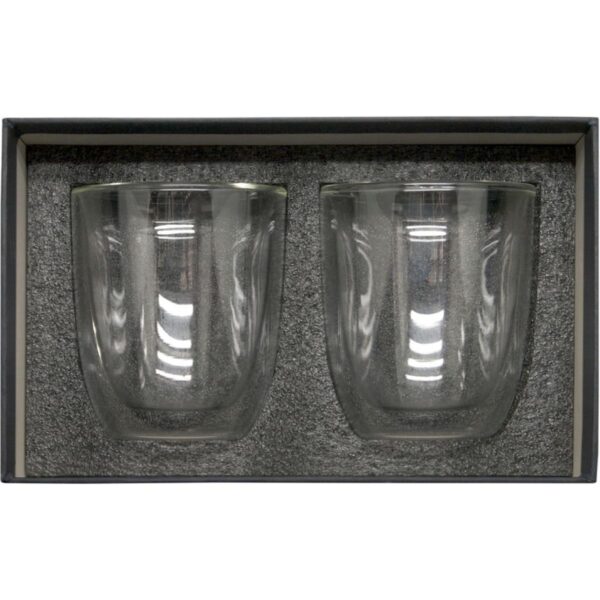 Set De Vasos De Vidrio Double 280 ml