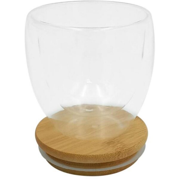 Taza Doble Vidrio Colombia Capacidad 250ml