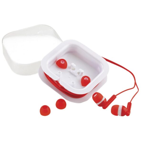 Audifonos Boom Estuche Plastico Siliconas Reemplazo