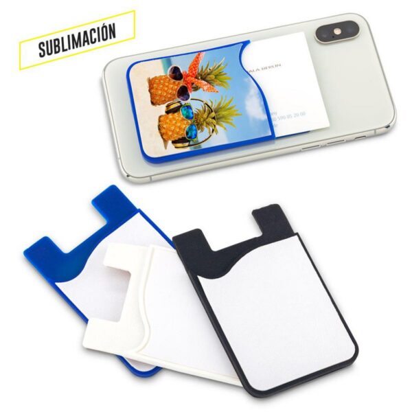 Portatarjetas Con Sticker Cleaner para Movil