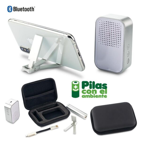 Set De Tecnologia Executive Metalico Para Celular