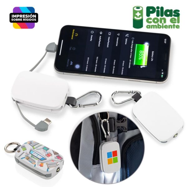 Pila Recargable S o s 1200mah en Polimero de Litio