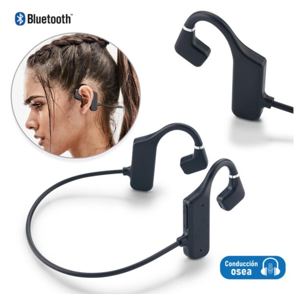 Auriculares Audifonos Bluetooth Airbone en Plastico
