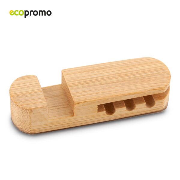 Soporte Para Moviles 2-1 Bambú
