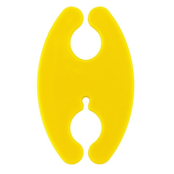 Organizador De Cables Plastico Oval