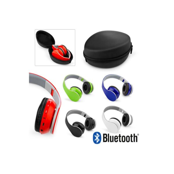 Audifonos Bluetooth Case Funcion Manos Libres en ABS