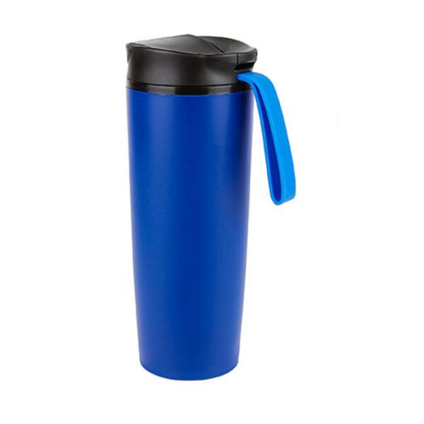 Termo Vitali Plastico Agarradera Silicon Tapa Succion