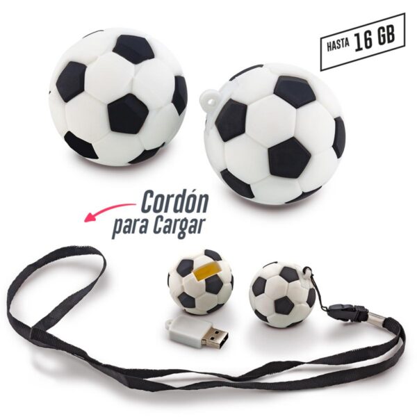 PVC Memoria USB Soccer con chip USB