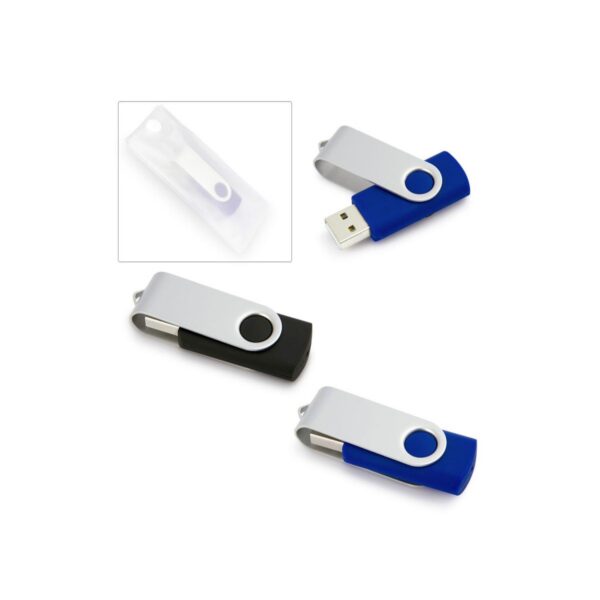 Memoria USB 8GB Slide Top con estuche