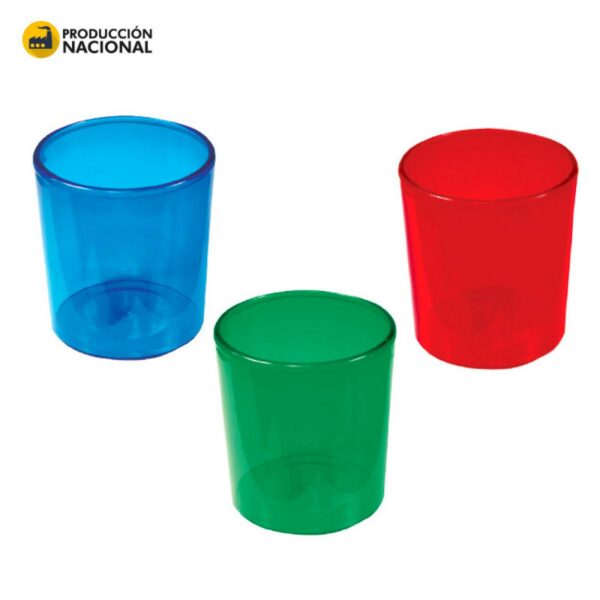 Vaso Circular Acrilico Horno Microondas Resistente