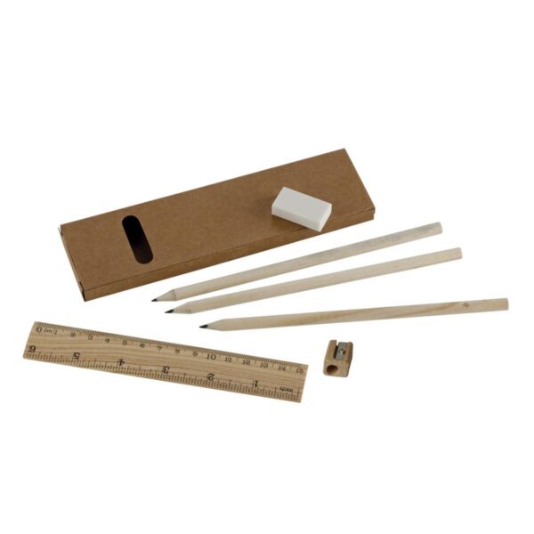 Set Dony Material Reciclable Con Regla 15 cm