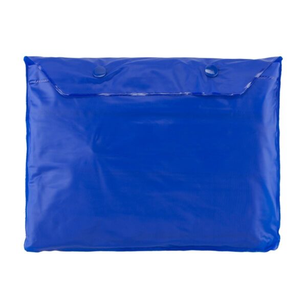 Chaqueta PVC Capucha Cordon Cierre Frontal Talla L