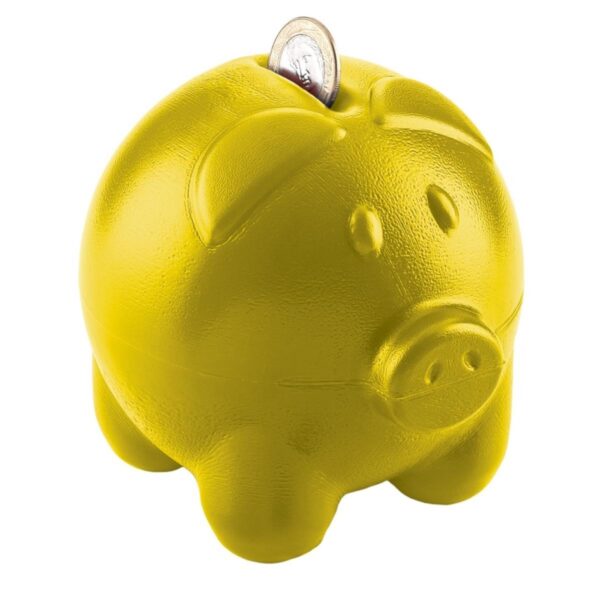 Alcancia Con Diseño De Cerdito Money En Plastico