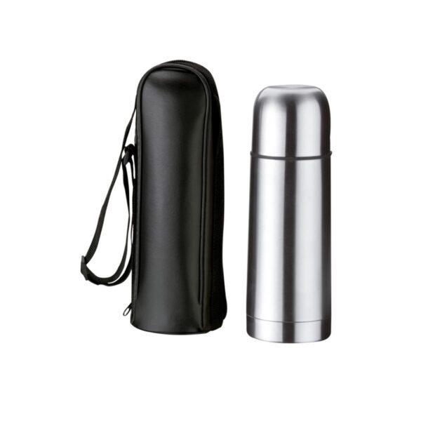 Botella Termo Bullet 350 Ml Estuche Negro Con Agarradera