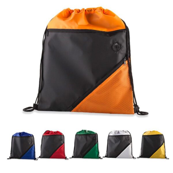 Bolsa Tula Morral Sporty Bag Crocket Cremallera Frontal