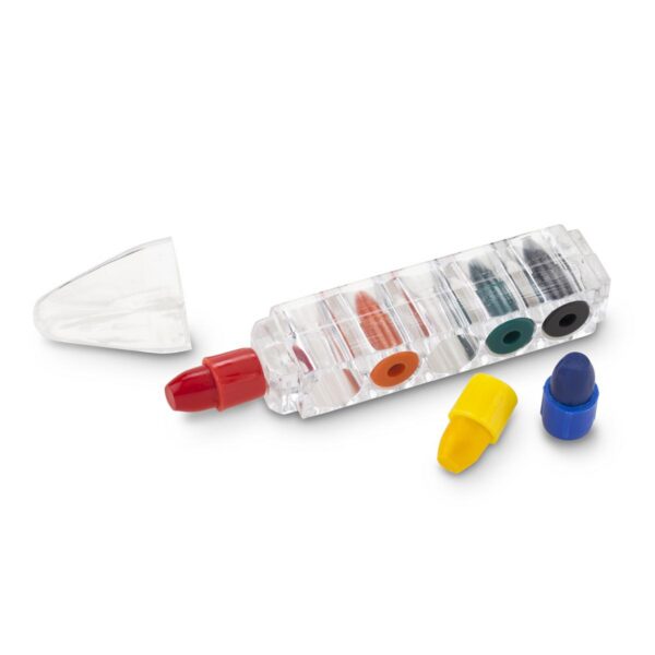 Kit Set Crayolas Dexter en Estuche en Plastico