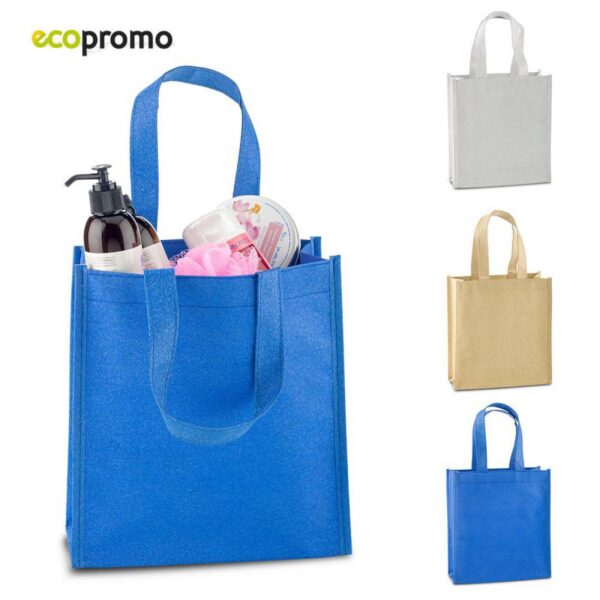 Bolso Bolsa Glitter En Cambrel Con Agarraderas