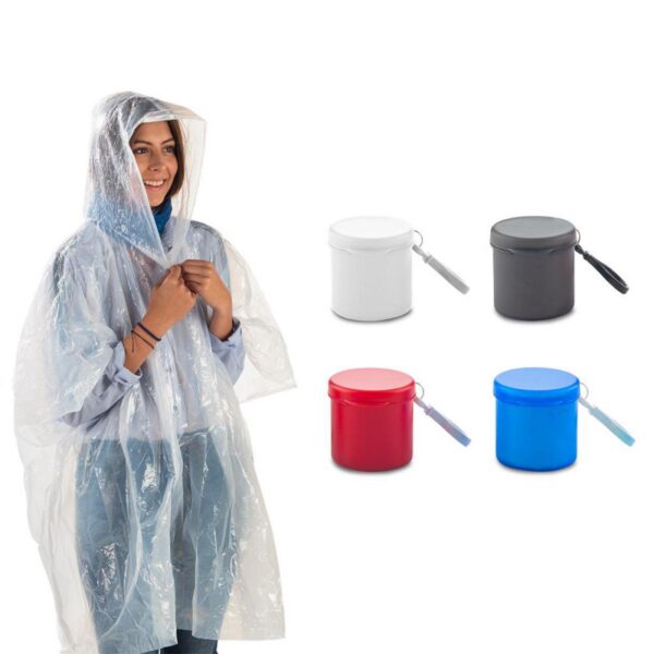 Capa Poncho Cylinder Plastico Con Carabinero
