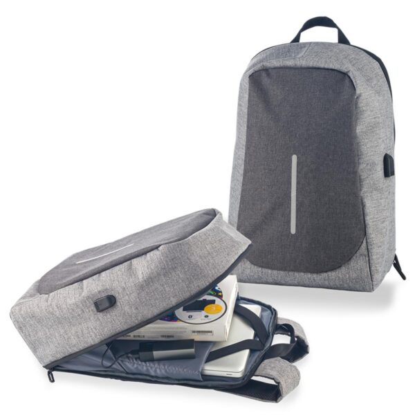 Morral Maleta Backpack Security en Poliester Snow