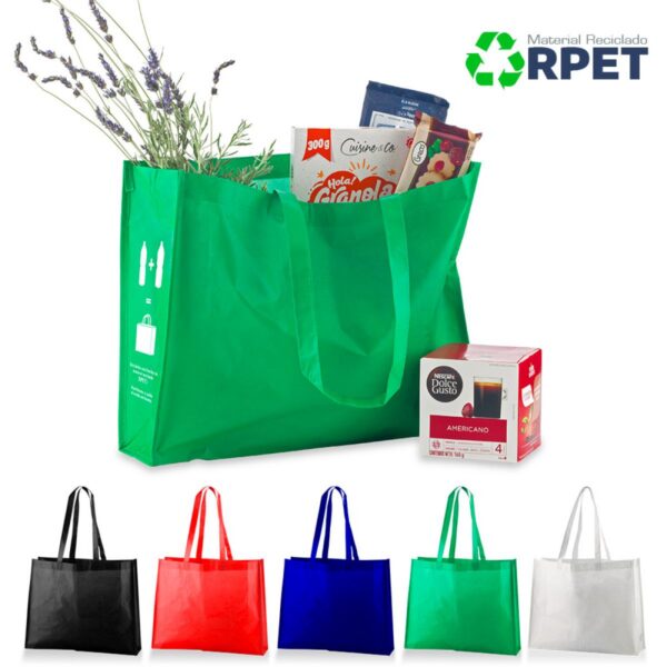 Morral Bolsa Ecologica Sencilla Laminada En RPET